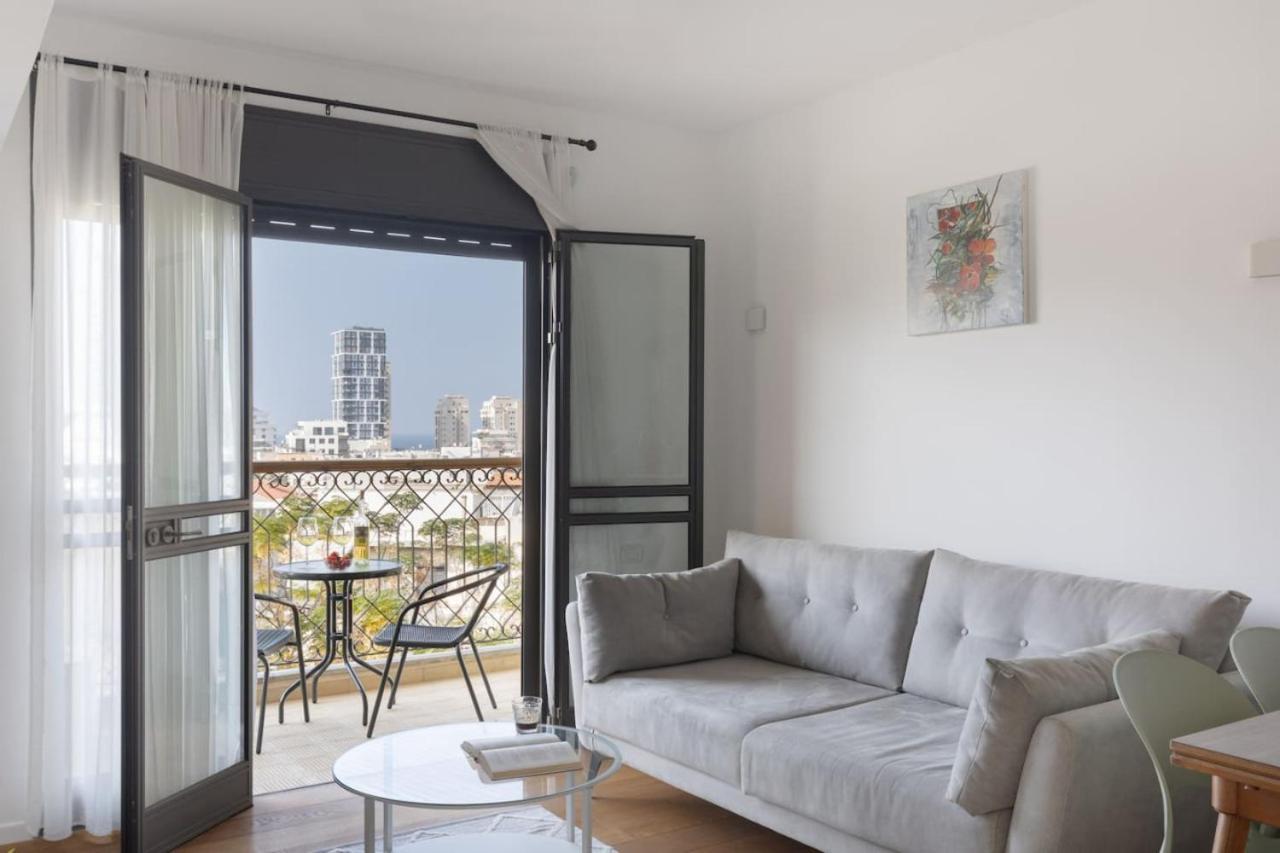 Elegant Apartment W Balcony & Mamad In Heart Of Tel Aviv By Sea N' Rent Buitenkant foto